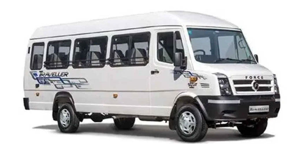 Affordable and Comfortable 26 Seater Tempo Traveller in Puri by Travel Holidays India